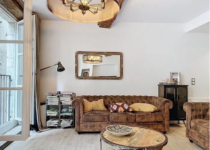 Loft Errekaldea 3 Chambres 140M2 1Er Etage Ascenseur 200M Mairie